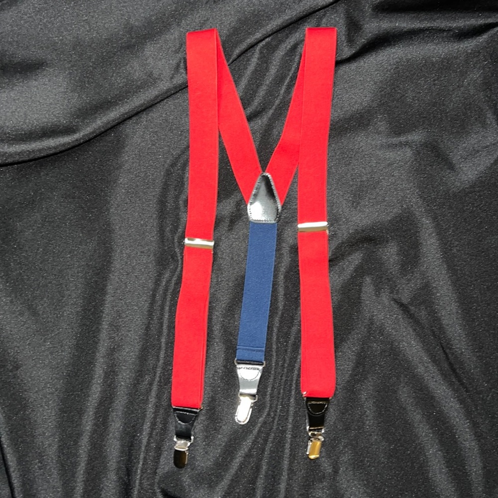 C3002 - 1.25 inch Elastic Drop Clip Suspenders